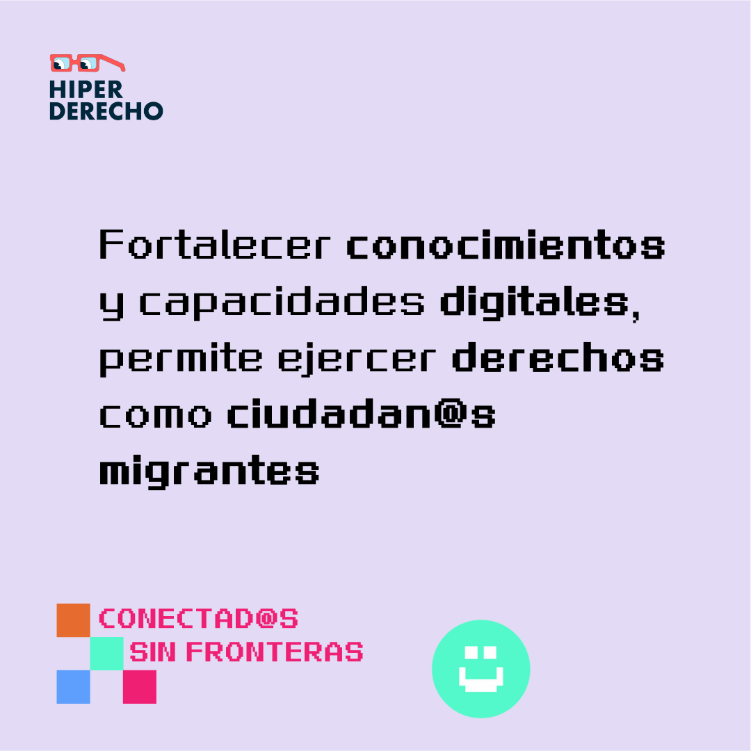 hiperderecho's tweet photo. Desde Hiperderecho, con la iniciativa y apoyo de Internews presenta el programa de alfabetización #Conectad@sSinFronteras. 

🌐 https://t.co/xswOWbCPyL https://t.co/R4apDf1mqa