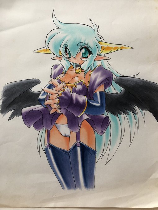 コピック着彩の原画を発掘。 