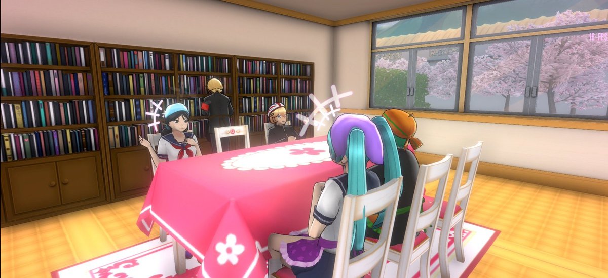 alyasposts's tweet image. What do you think about this club? Its seems friendly and sweet and also could get better at cooking! Would you like to join this club? #posemode #YandereSimulator #debugmenu #cookingclub #skills #yanderedev