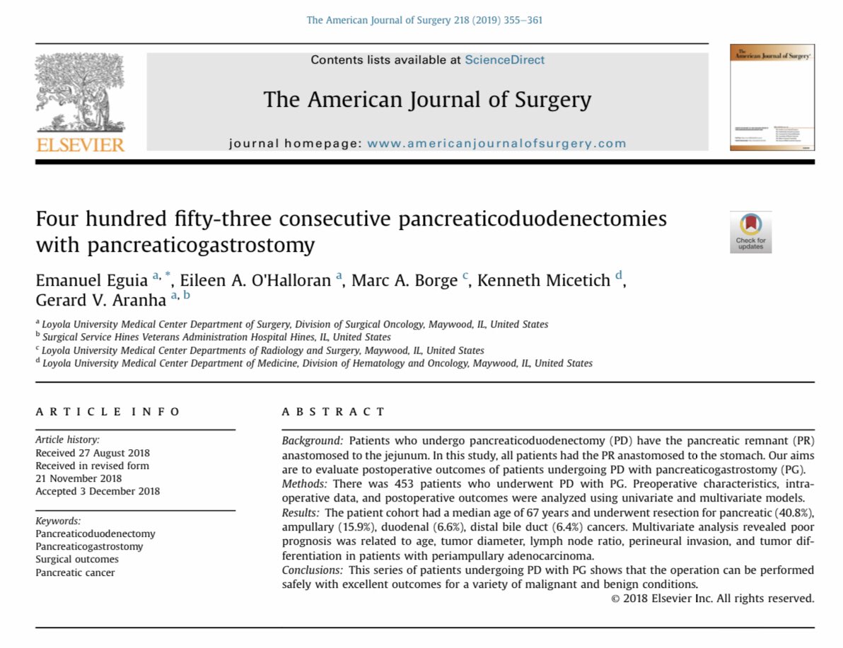 AmJSurgery (@amjsurgery) on Twitter photo My first 453 consecutive pancreaticoduodenectomies with pancreaticogastrostomy: How to do it ♻️🔪💥👇⤵️! #SoMe4Surgery <a href="/herbchen/">herb chen</a> <a href="/pferrada1/">Paula Ferrada MD FACS FCCM MAMSE</a> <a href="/PipeCabreraV/">Dr Luis Felipe Cabrera Vargas MD FACS</a> @cirbosque <a href="/SocietyofBAS/">Society of Black Academic Surgeons</a> <a href="/DChu80/">Daniel I-Hsin Chu | 朱以信</a> <a href="/SWexner/">Steven D Wexner MD, PhD</a> <a href="/juliomayol/">Julio Mayol</a> <a href="/MISIRG1/">MISIRG</a> <a href="/WomenSurgeons/">WomenSurgeons</a> My first 453 consecutive pancreaticoduodenectomies with pancreaticogastrostomy: How to do it ♻️🔪💥👇⤵️! #SoMe4Surgery <a href="/herbchen/">herb chen</a> <a href="/pferrada1/">Paula Ferrada MD FACS FCCM MAMSE</a> <a href="/PipeCabreraV/">Dr Luis Felipe Cabrera Vargas MD FACS</a> @cirbosque <a href="/SocietyofBAS/">Society of Black Academic Surgeons</a> <a href="/DChu80/">Daniel I-Hsin Chu | 朱以信</a> <a href="/SWexner/">Steven D Wexner MD, PhD</a> <a href="/juliomayol/">Julio Mayol</a> <a href="/MISIRG1/">MISIRG</a> <a href="/WomenSurgeons/">WomenSurgeons</a>