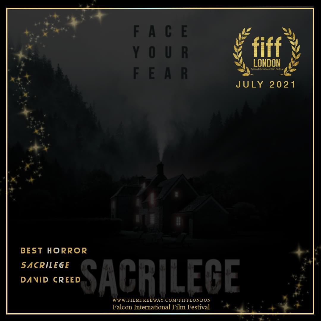 markkenna's tweet photo. We are so proud to announce that our debut feature Sacrilege written &amp; directed by @davidgcreed produced by @markkenna @badbloodfilms has just won 'Best Horror' @fifflondon released in the U.K. on digital download 27 September #sacrilegemovie pre-buy 👇🏻👇🏻
https://t.co/CxoDUwF0q8 https://t.co/FRqxkLJRvY