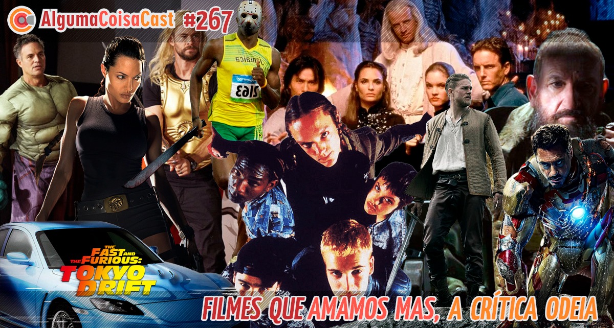 ACC - 267 - FILMES QUE AMAMOS MAS, A CRÍTICA ODEIA 

algumacoisacast.com.br/267-acc-filmes…

#Podcast #ACC #AlgumaCoisaCast #FilmesQueAmamos

Neste programa venha conferir filmes que adoramos, mas crítica passa longe (menos Thor) rsrsrsrs