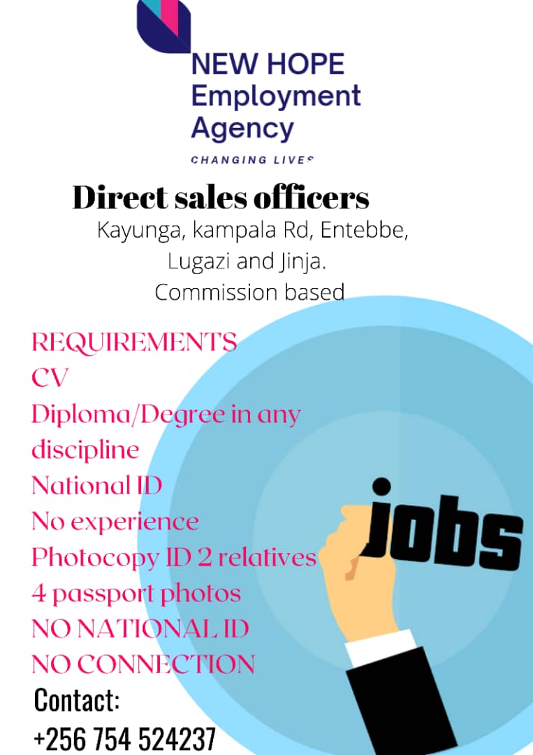 New Hope Employment Agency (NewHope_jobsUg) Twitter