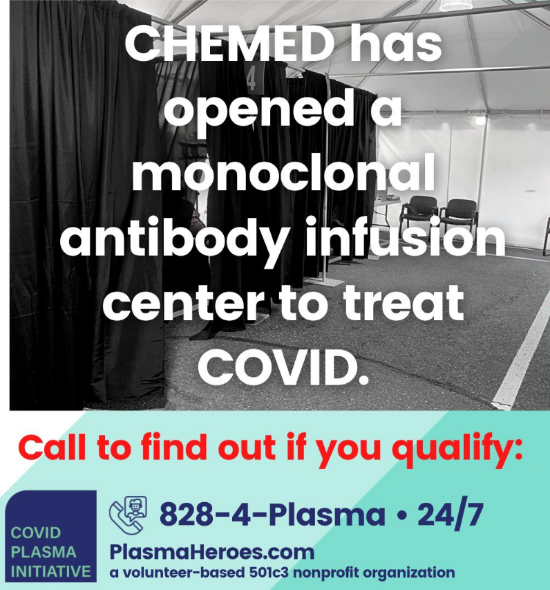 CHEMED Health in Lakewood has now opened a monoclonal antibody infusion center to treat patients who have Covid-19.