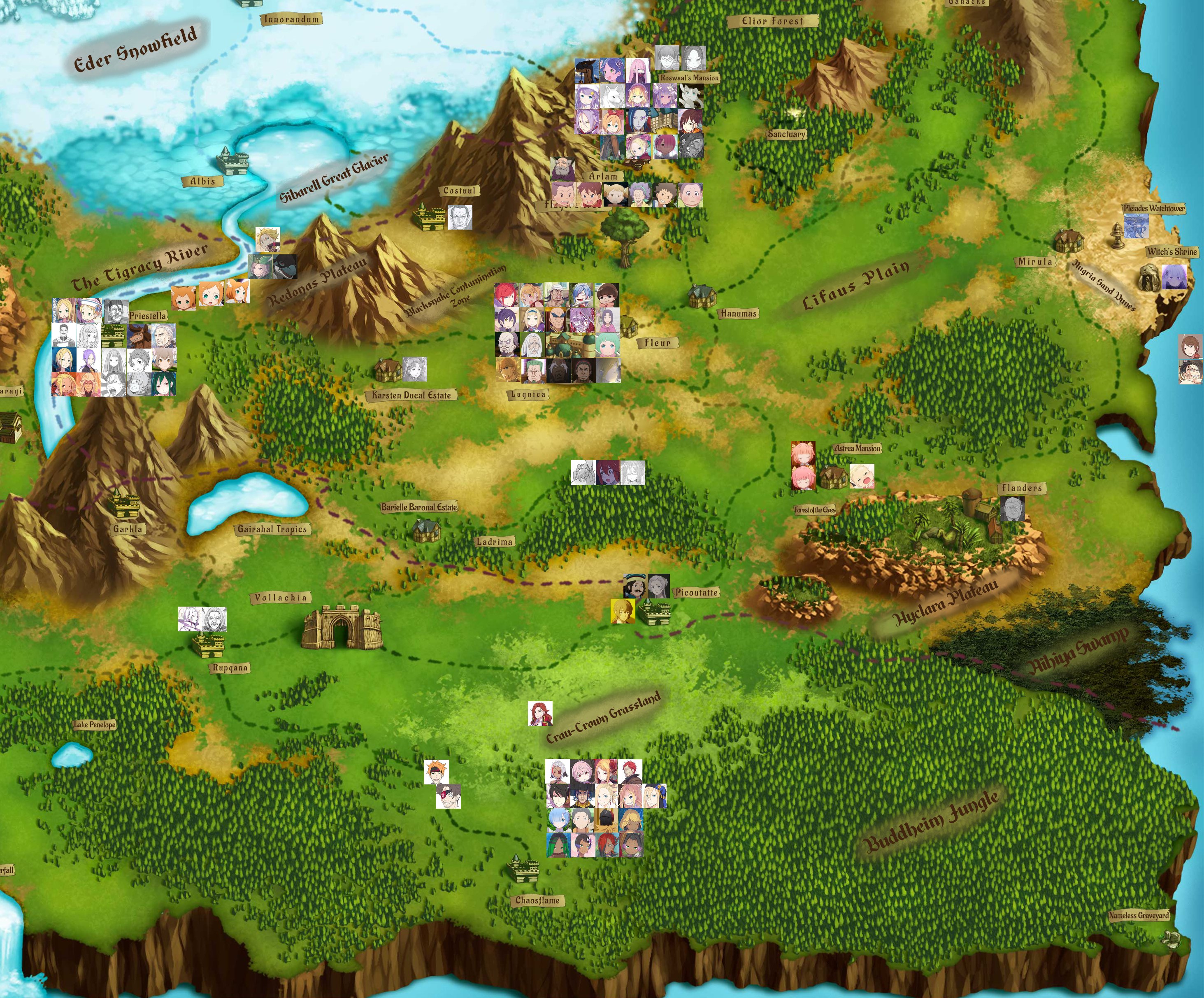 ストライド・ヴォラキア Stride Vollachia on Twitter "I tried to do a current, lastknown location edit
