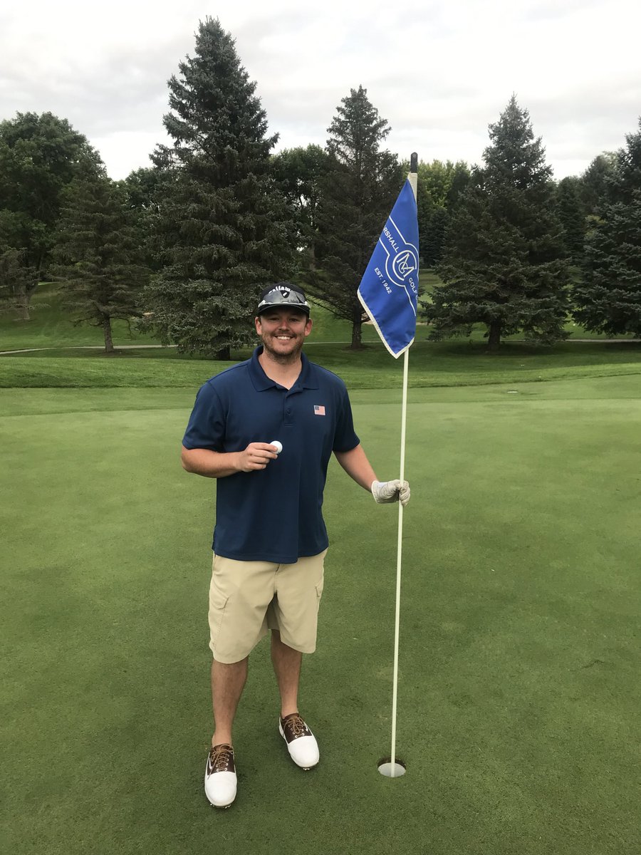 Congratulations to Travis Apperson on his hole-in-one tonight on hole 6!
