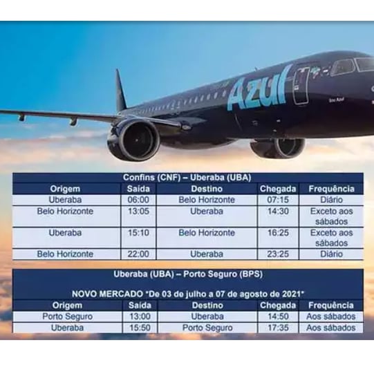 DMHoldingCorp's tweet photo. Azul disponibiliza novas operações de voos em #Uberaba
Leia Mais
Passagens Aéreas para Uberaba
https://t.co/eeY2jW3ktL
📌 #ad_AllexandreDM 📲
Compartilhe o seu feedback👍 Follow #AllexandreDM https://t.co/62EAUCY5d4
