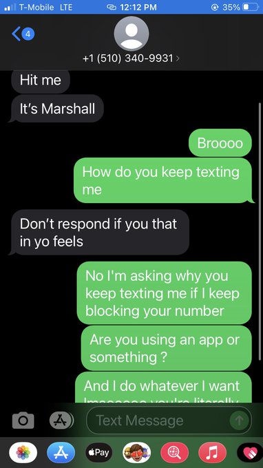 Lol blocked this Nigga three times and he still wants pussy. Feel free to harass him since he won&rsquo;t stop<a href="/tag/mpgis"class="tags"><span>#mpgis</span></a>