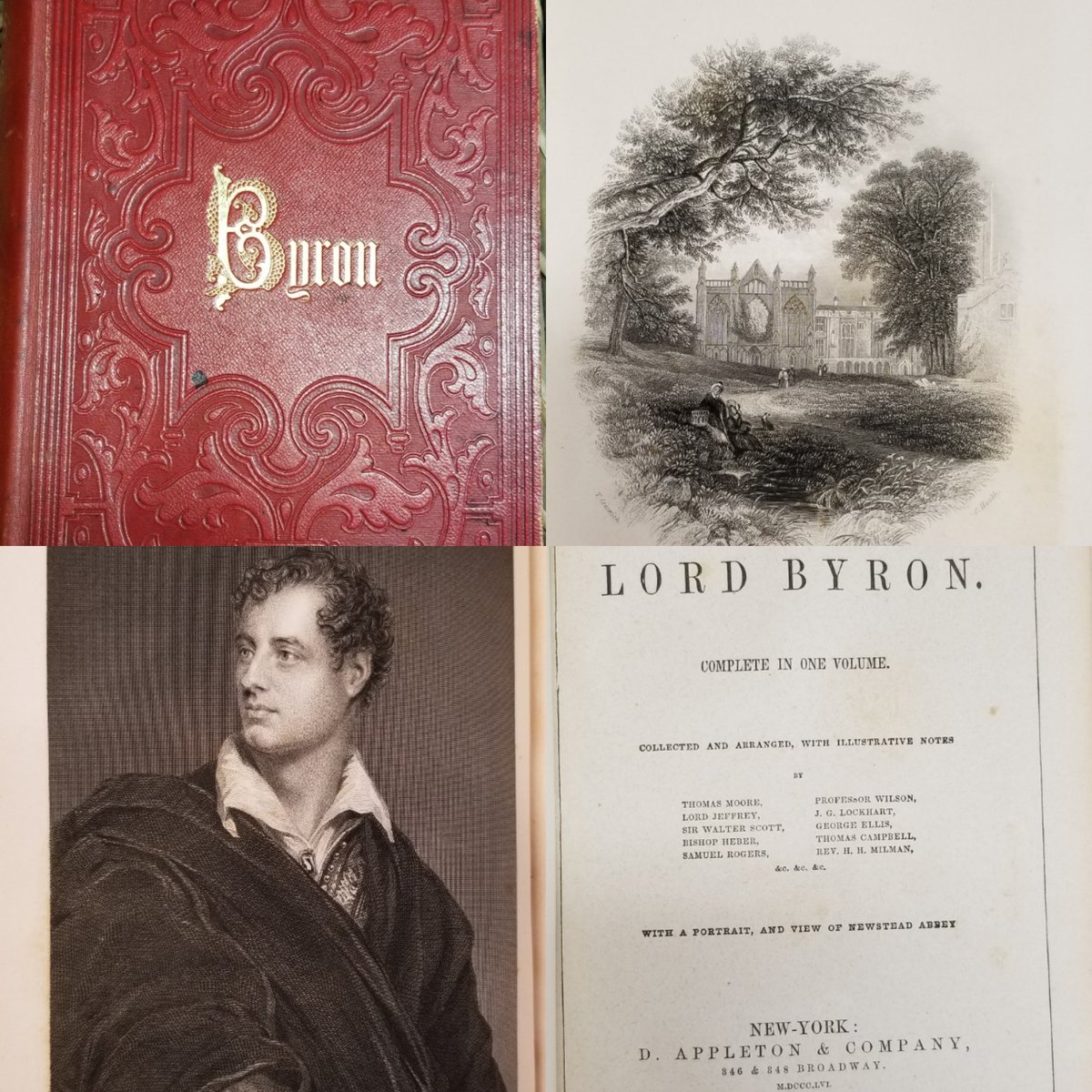 CamasBookStore's tweet image. 1856 Poetical Works of Byron.
#poetry #Antiques #classics