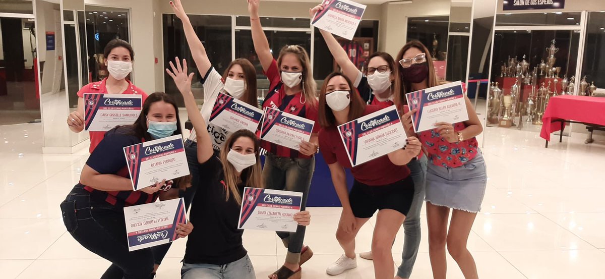 Fue un placer formar parte de #CeRun y #MitaiAzulgrana cómo hincha, socia y voluntaria del club <a href="/CCP1912oficial/">Club Cerro Porteño</a> ❤️💙 una experiencia inolvidable! A todos los que nos ayudaron a estas actividades, MUCHAS GRACIAS!