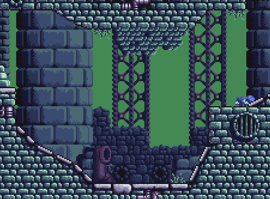 untiedgames's tweet photo. I'm coming back! Here's a work-in-progress sewer tileset. One of my most detailed yet, with lots of extra decorations! Read my #WIPWednesday post here: https://t.co/1jdrGDwDWD
#pixelart #environmentart https://t.co/TpMo6fdDNU