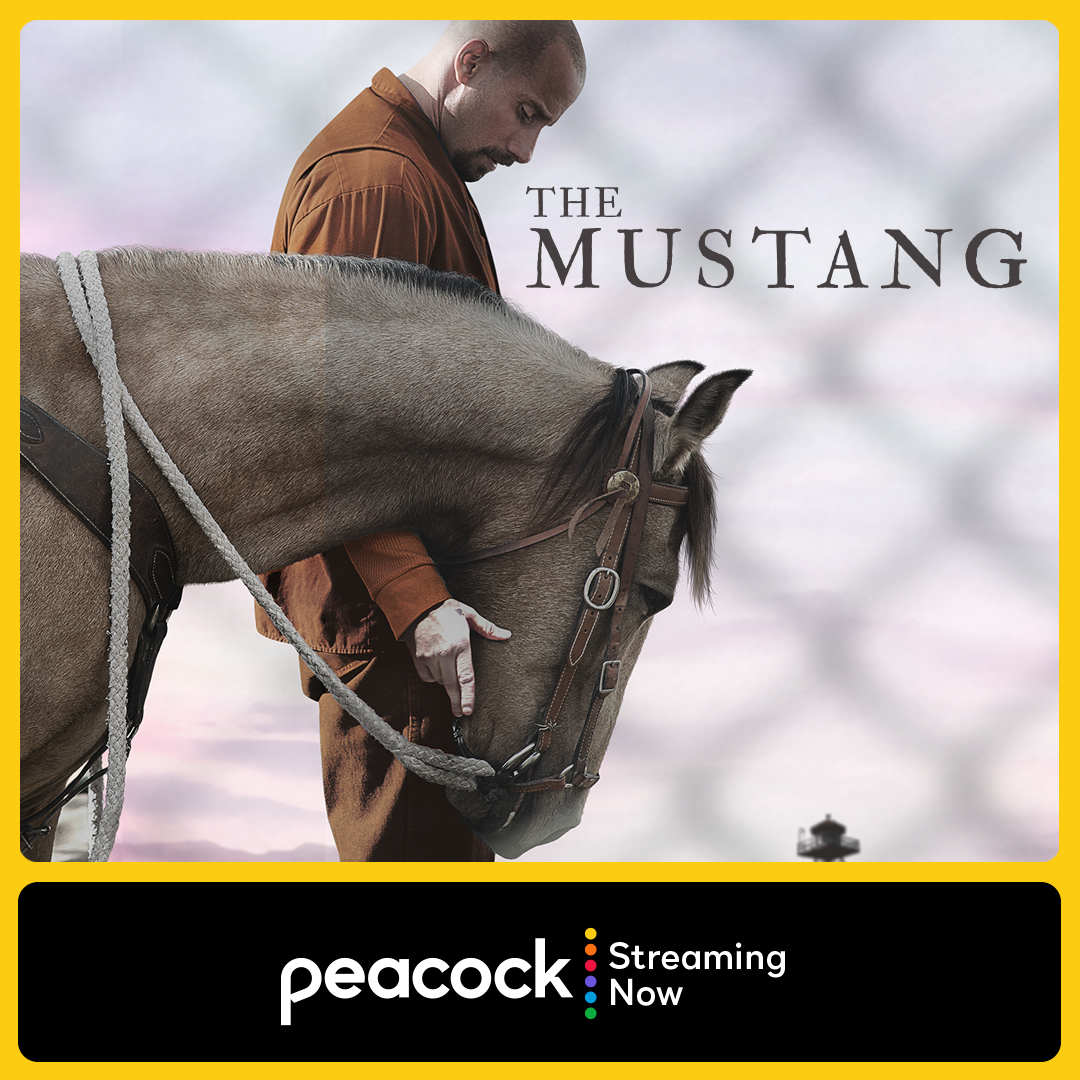 From executive producer Robert Redford, The Mustang is streaming now on <a href="/peacockTV/">Peacock TV</a>.
pck.tv/3Bxxk7C