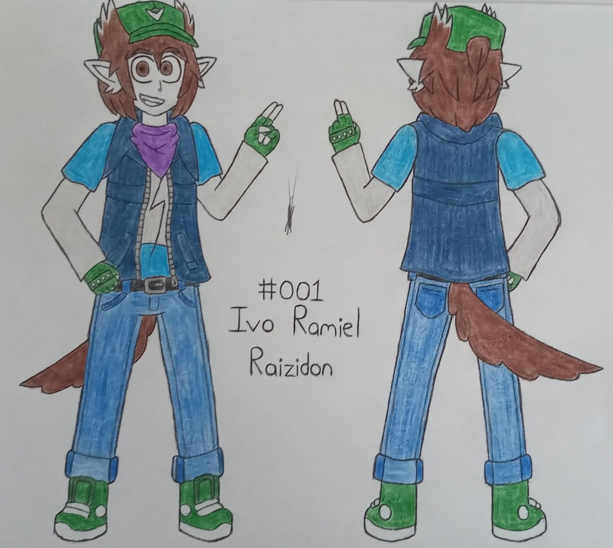 NeoElectrivan's tweet photo. Introducing Ivo! One of my first characters that has been through a lot of changes, but now he's been cleaned up and improved upon! https://t.co/iskEgt348q