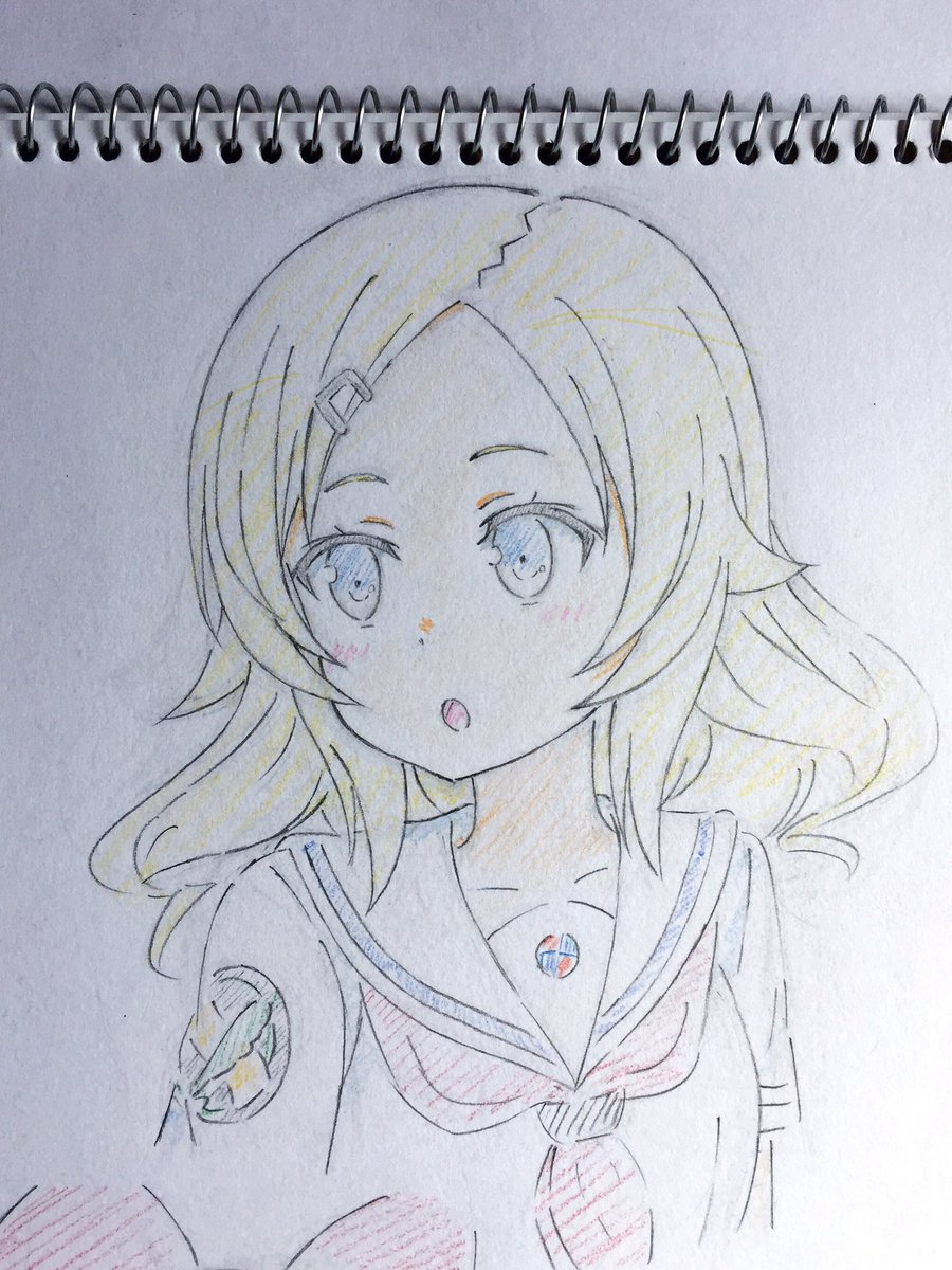 ステラシープ V Twitter ハイスクール フリート 等松 美海 描きました イラスト はいふり