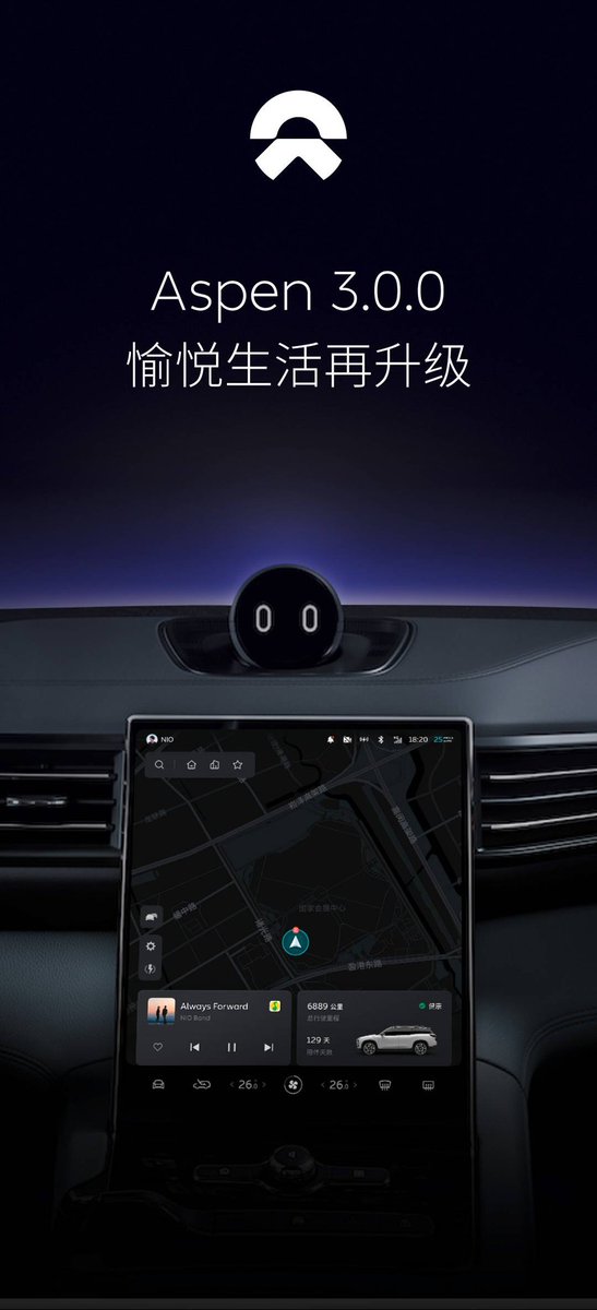 driving_china's tweet photo. $NIO OS 3.0.0 #Aspen new system update!
🔥👉 https://t.co/VMRkS5NQS1
#nio #nextev #drivingchina #carsinchina https://t.co/U9VMCJNcec