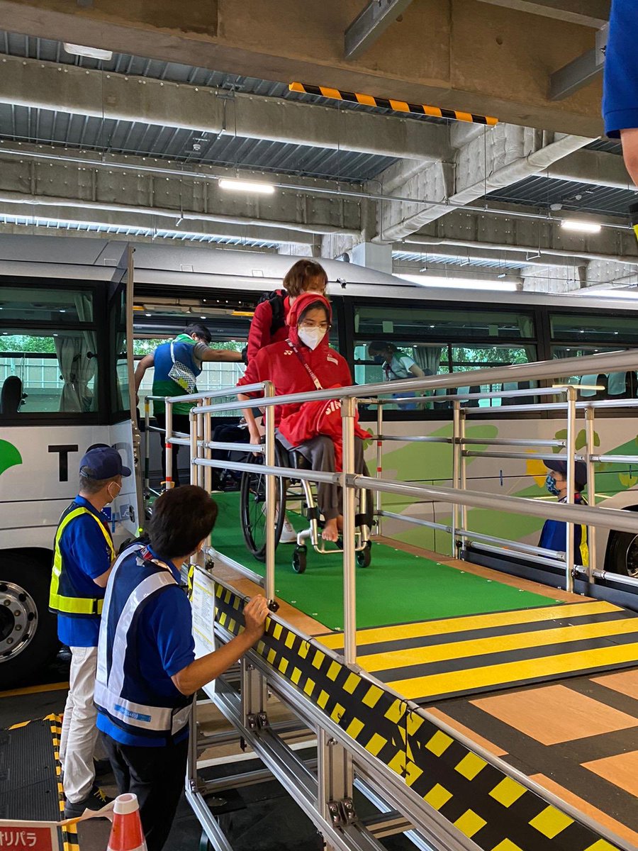 HeadDulwichSG's tweet photo. It’s a wet one in Tokyo. Good luck PX #Tokyoparalympics2020 #yippinxiu #singapore https://t.co/LsMqeiBbRL