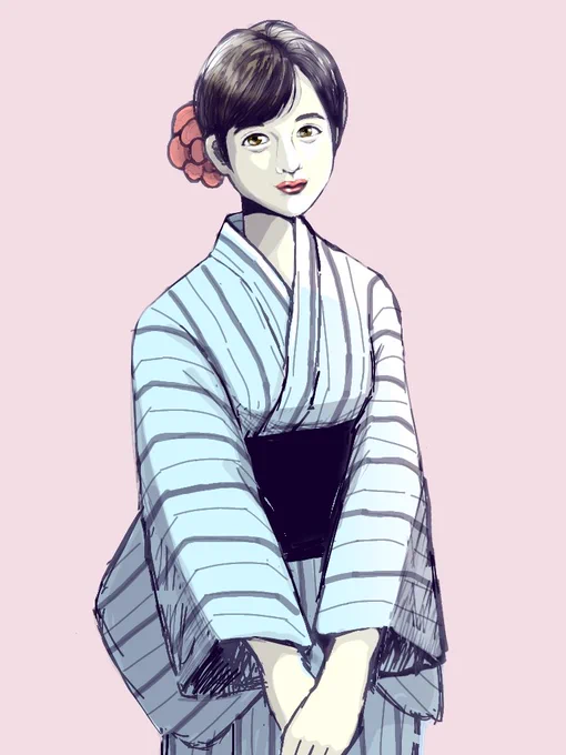 同じ人を描こうとしたんだよ!
なぜこんなに絵柄が変わってしまったんだい? 