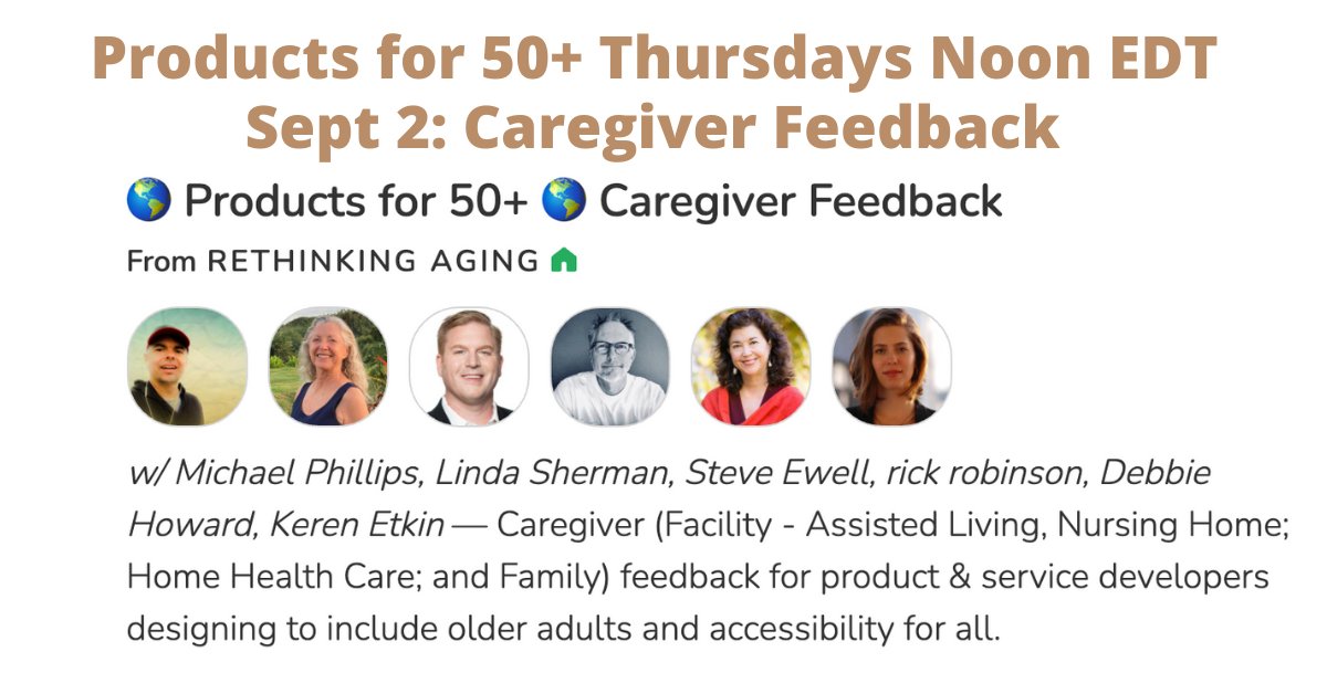 Linda Sherman Gordon Rethinking Aging Club founder tweet media