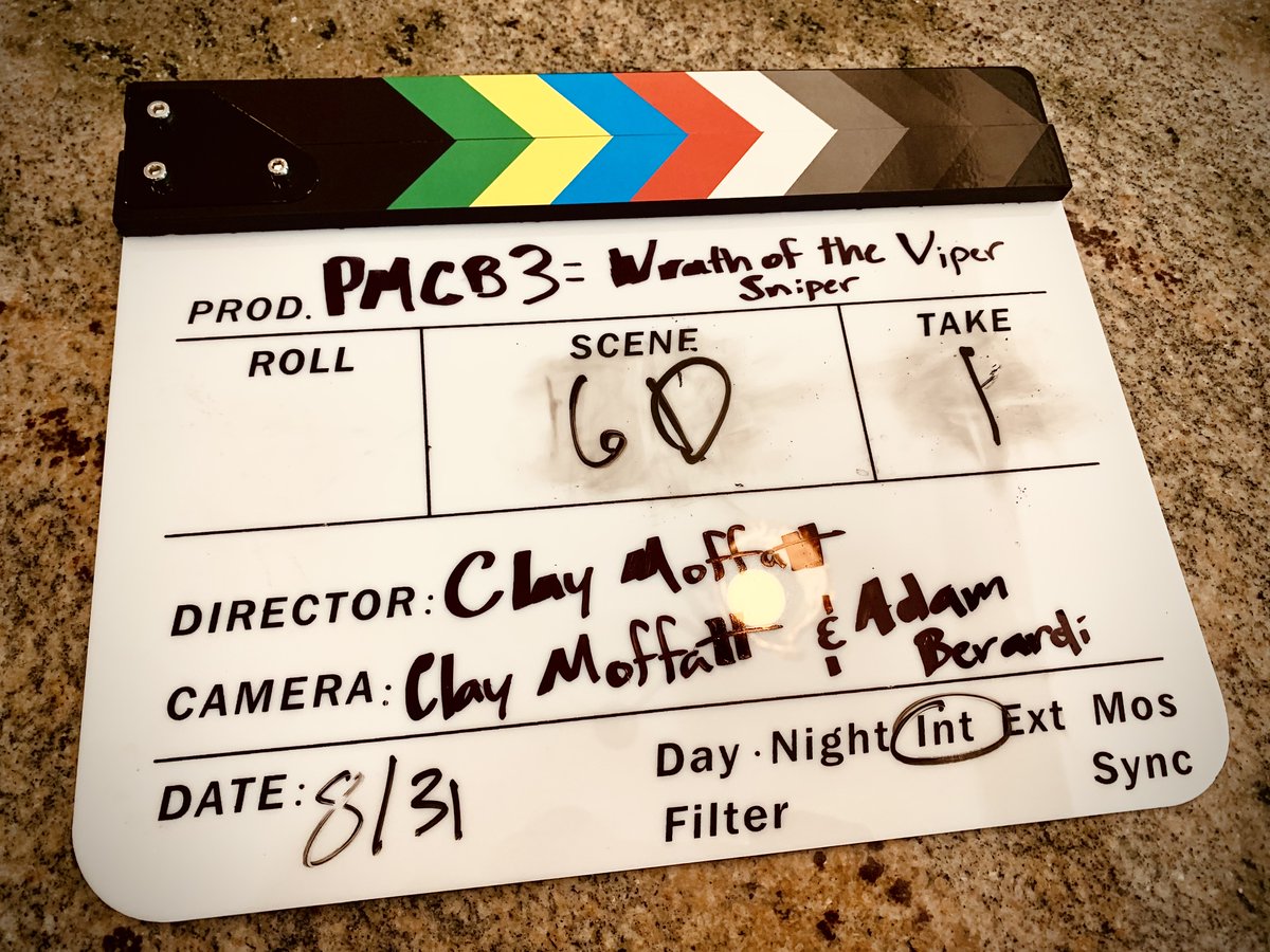 GoodBadorBadBad's tweet photo. Now that we're safely back home we wanted to give a GIGANTIC thank you to everyone from PMCB3!

We had a ton of fun visiting set and meeting everyone.  From Clay and Adam to Ben, Jeremy, Daniel, Natalie, Gianna, Titus, Lisa and everyone else - thank you! https://t.co/lO8Mid0tIK