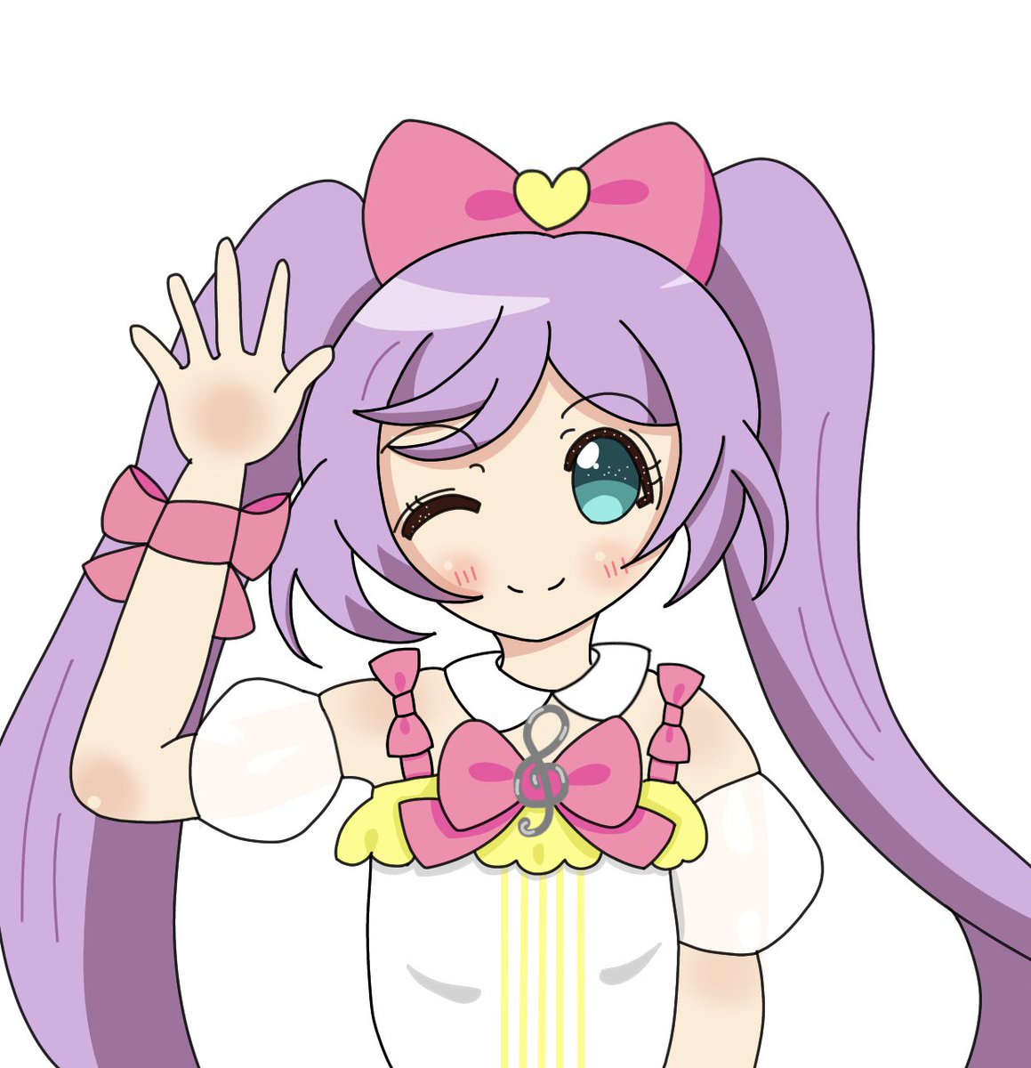 Yuyunn_0508's tweet photo. らぁらちゃん描きました(｀・ω・´)
#プリパラ  #真中らぁら https://t.co/geI4iy7jJr