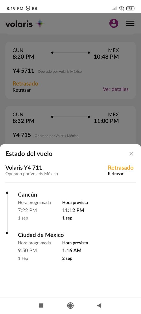 cloplibla's tweet photo. Primero una hora tarde ahora dos horas y media, esto se llama #estafa. 
Si no tienen aviones no vendan vuelos @viajaVolaris @Profeco https://t.co/6T7N5GMNSI