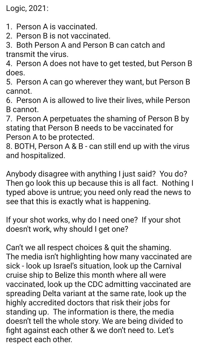 Ghost_2034's tweet photo. @COVIDSciOntario Lmao!! Oh boy.......ya, I'll pass.

#nothankyou #thiswillneverend #mybodymychoice #yourbodyyourchoice #hardpass https://t.co/w11K5HvLrh