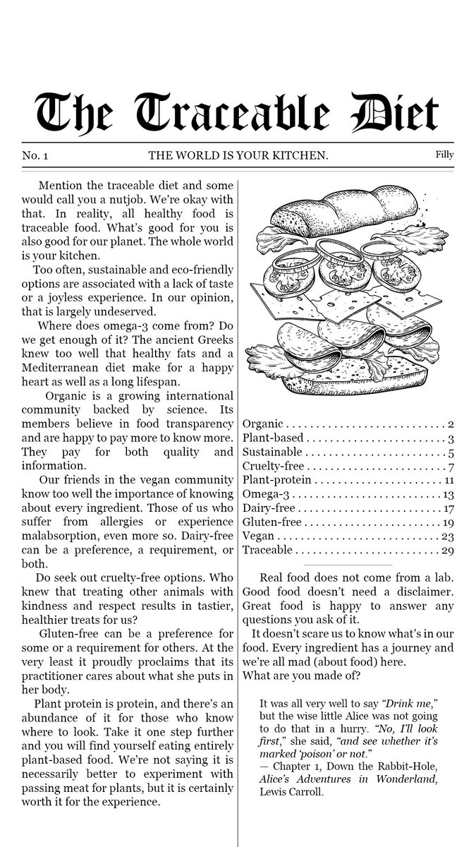Our first ad for <a href="/filly_app/">Filly</a>, inspired by the first issue of The Economist, Wes Anderson’s The Grand Budapest Hotel, Hendrick’s Gin, and, of course, Lewis Carroll. Polarizing to say the least, and possibly even headache inducing for some. Gorgeous!