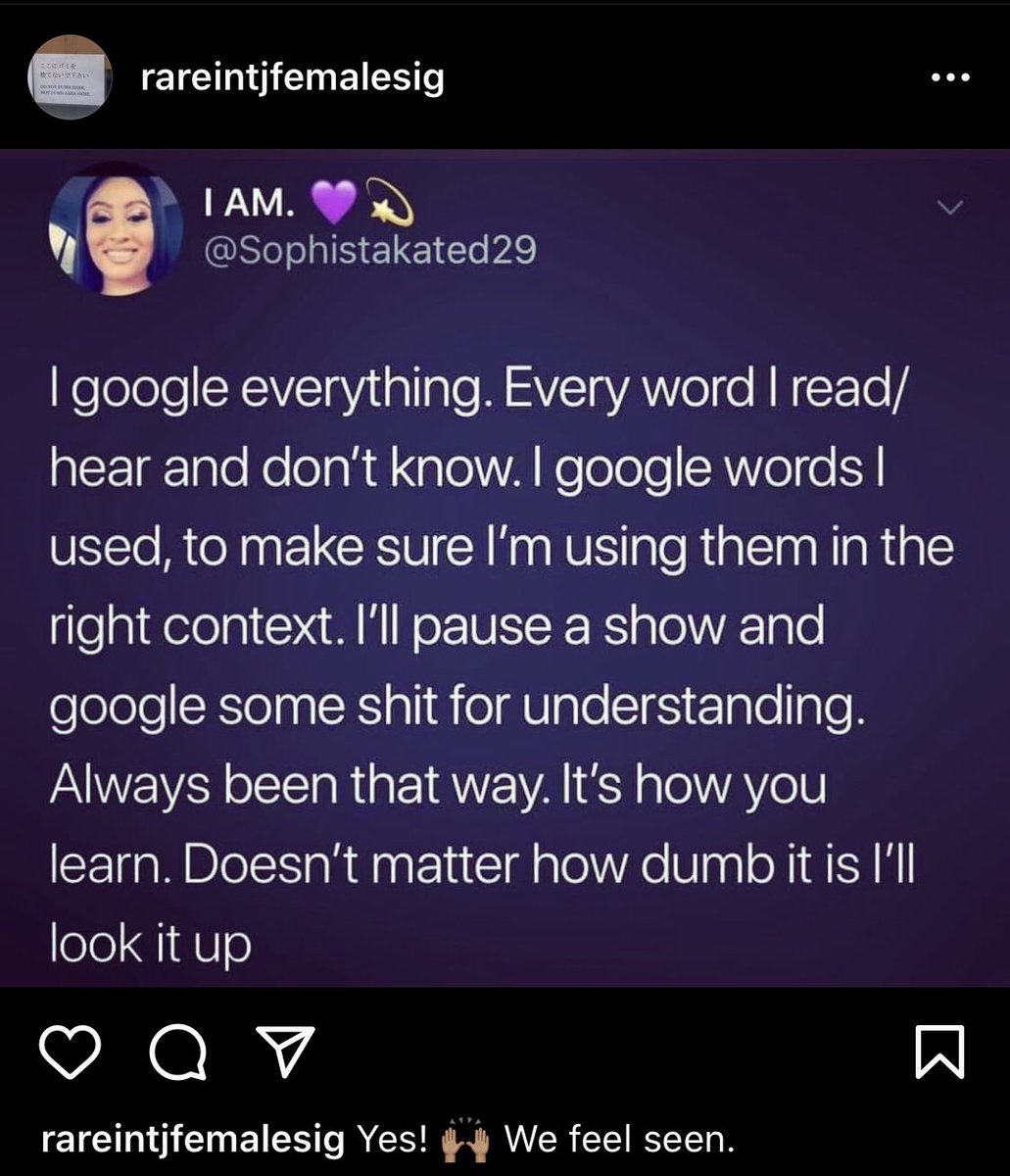 IntjRare's tweet photo. #mbti #mbtitypes #intjwoman #intjfemale #intj #intjmemes #unicorn #introvert #introvertmemes #intjquotes #rintjf #introvertproblems #research #etymology #learn #learning #knowledge #sponge #data #input #feedme https://t.co/XX6prpyPZY
