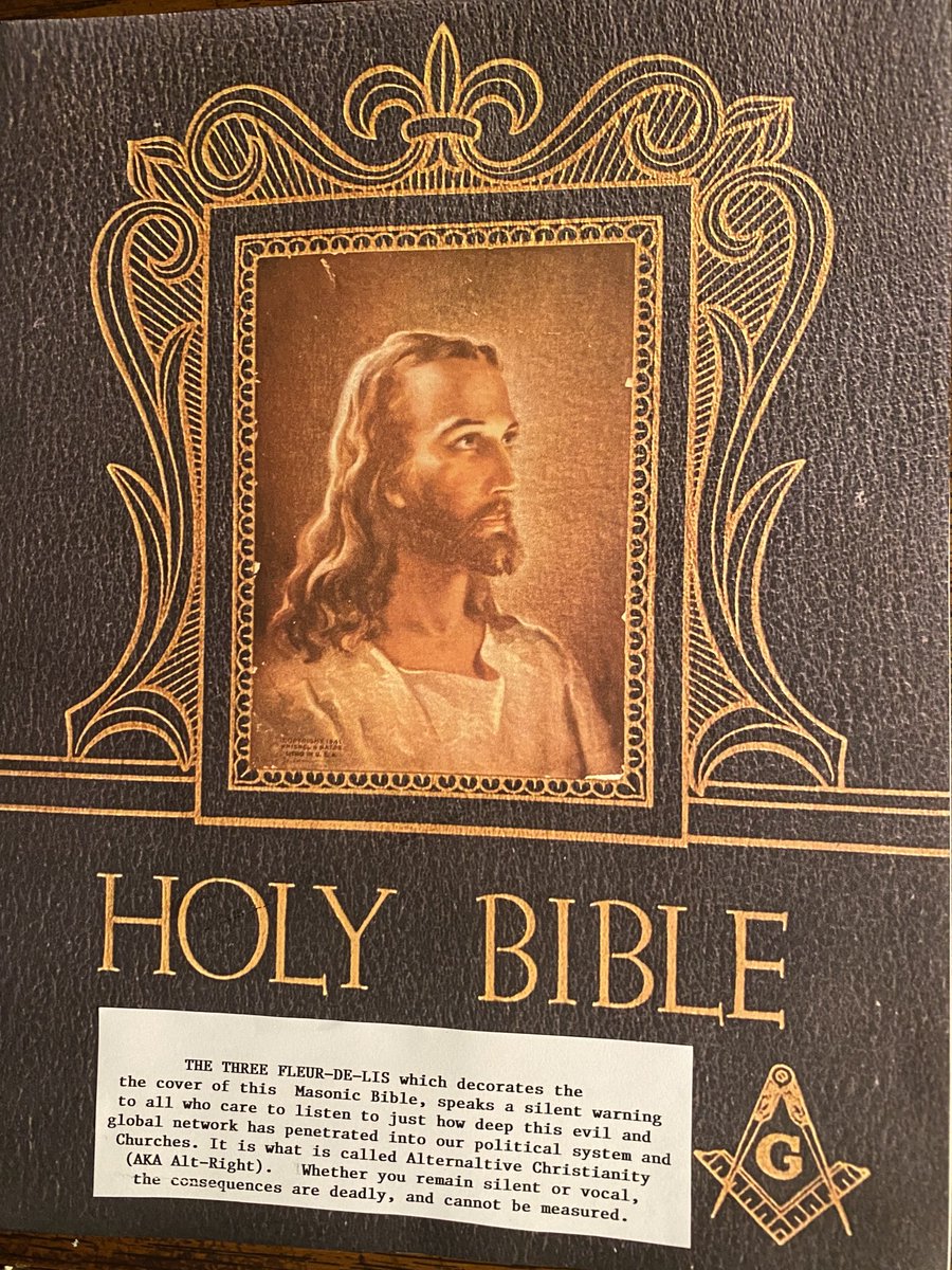 rev_ellis's tweet photo. #Evangelicals #Freemasons #GOP #Congressmen &amp; #RattleSnakes are scrambling to block #TheTwoWitnesses revelation of the #AntiChrist by #Masonry’s #Delta #Delta #Delta 33rd degree &amp; #Louisiana 3 Fleur-De-Lis of the #Saints. #FoxNews #January6th #Talibans #DonaldTrump Drought21 #IOC https://t.co/tawUaSrnm4
