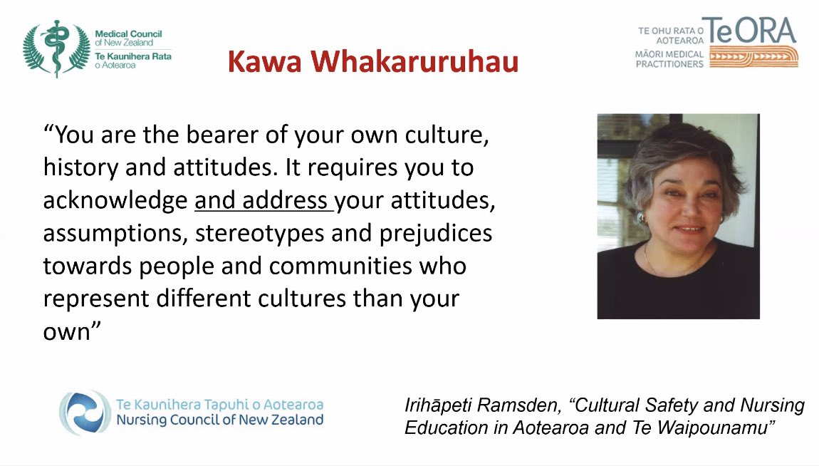 Our conversations start with us - Dr Curtis Walker @MedCouncilNZ  #RACSNZ21