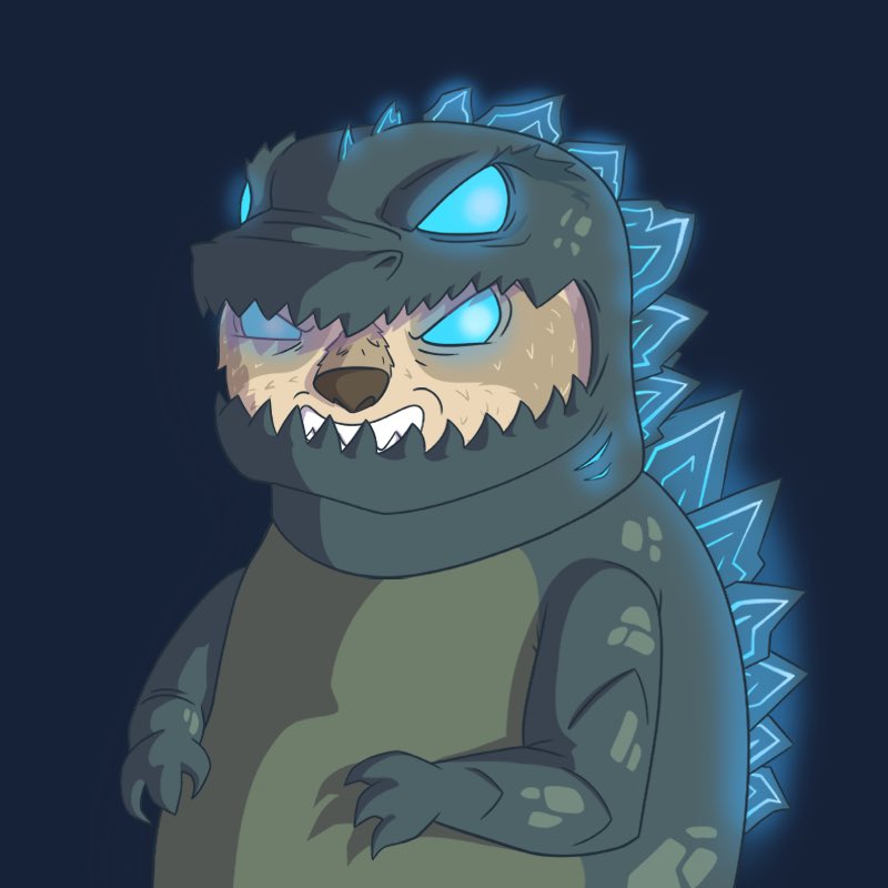 JOEYFITNESS's tweet photo. I really love @DropBearsio and nothing beats my laser nips guy! Also big holder of @SlothzNFT and I would have to say the #slothzilla is beyond baddasssss! https://t.co/zX2FW3QbBC