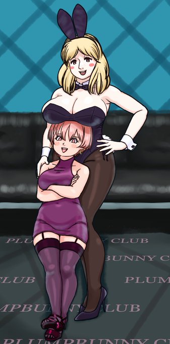 身長190cmの従業員
身長142cmのオーナー 