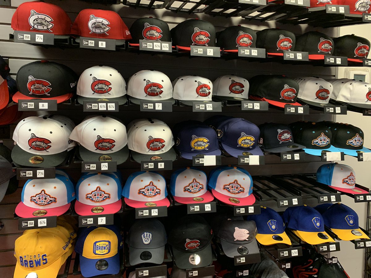 MappingThePath's tweet photo. Hello, hat people! 

#MudcatsFun
#TheCarolinas #16ballparks https://t.co/KigJEj9Ck9