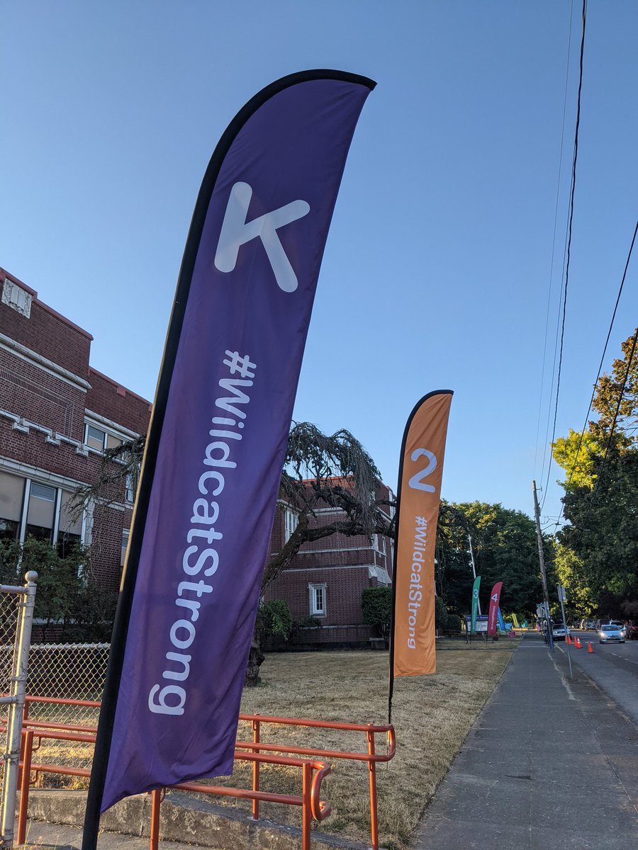 actionhero's tweet image. Welcome back @PPSConnect students and families! Happy to spend this morning on the first day of school supporting Woodlawn Elementary. #WildcatStrong #PPSLearningTech