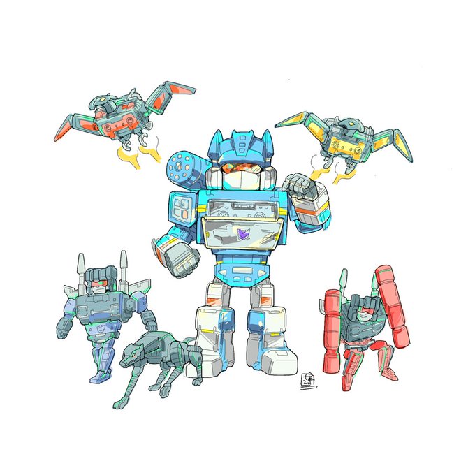 No.8
Sound wave &amp; Mini-Cassette 