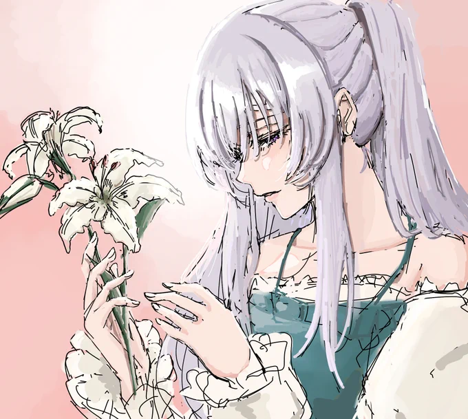 幽谷霧子と百合の花

#シャニマス 