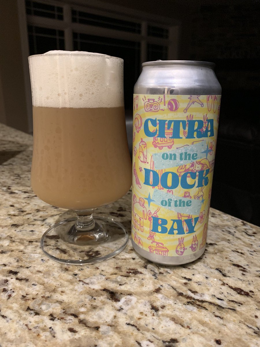 Getting a late start to #WIBeerWednesday, but coming in hot with one of <a href="/EagleParkBeer/">Eagle Park Brewing</a> ‘s G.O.A.T. NEIPAs.  I’m always thrilled to see it return to the tap/can list. Cheers, friends! 🦅🍻