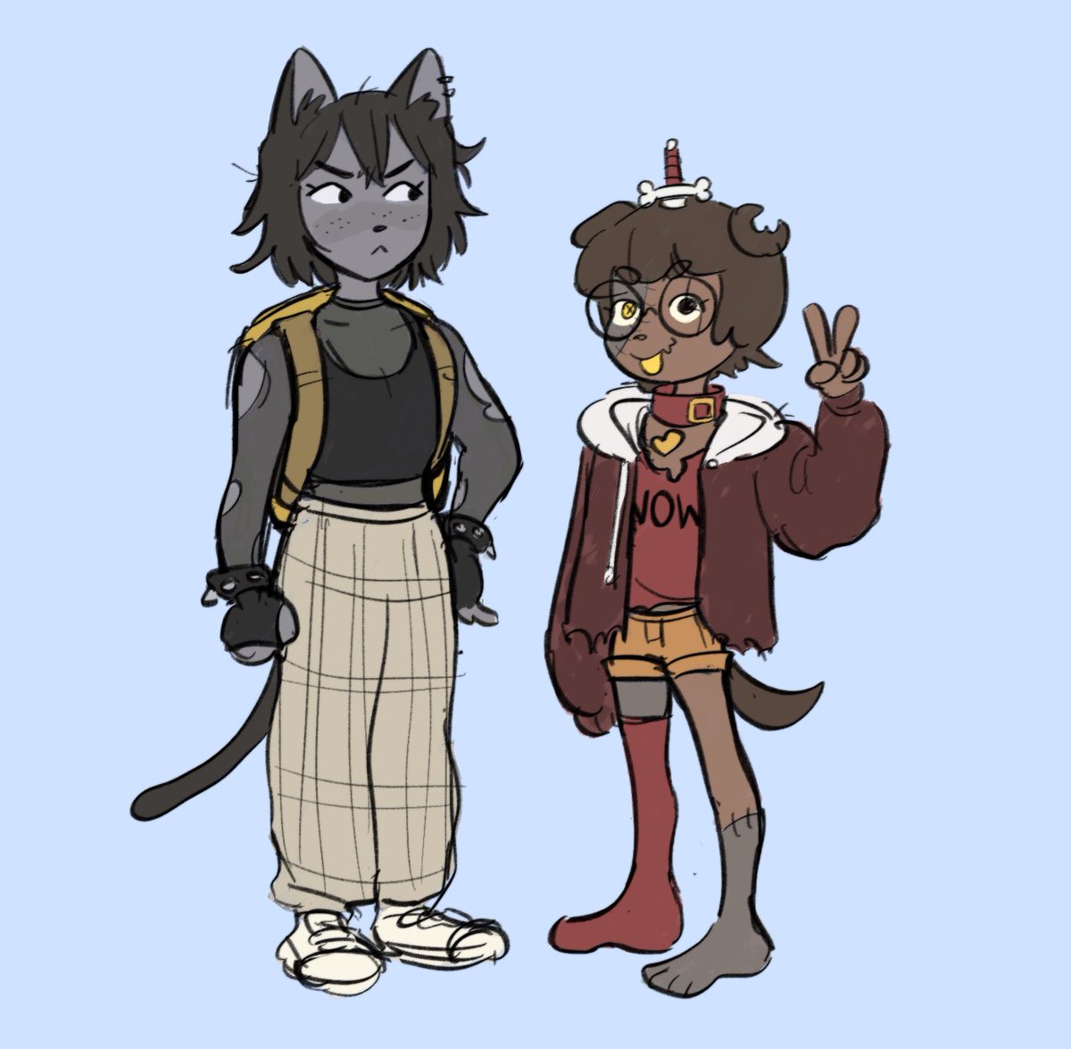 minfonica's tweet image. #visiblenonbinary i forgot how to draw