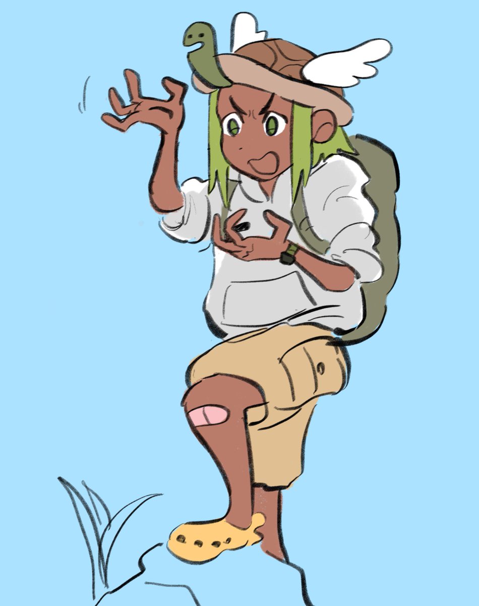 minfonica's tweet image. #visiblenonbinary i forgot how to draw