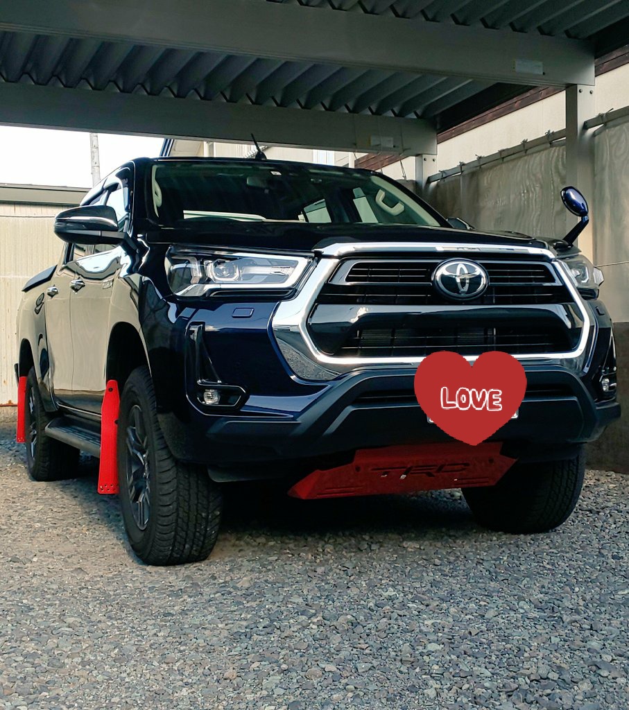 ハイラックス TRD フロント スキッドプレート USトヨタ純正 TRD