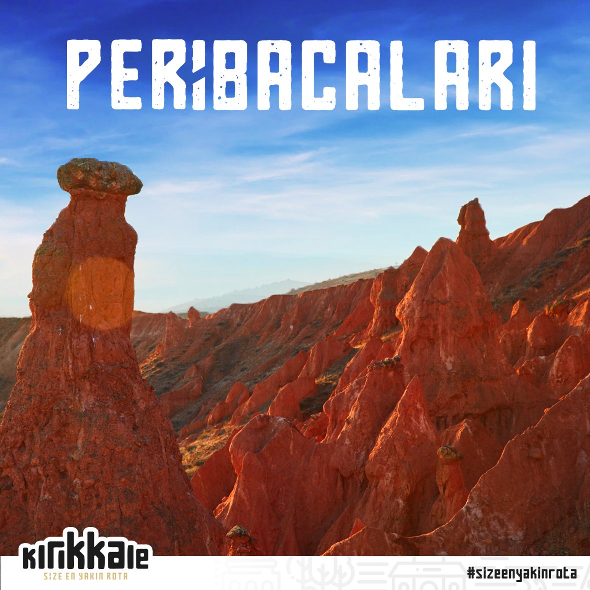 📍 Hasandede Peribacaları

Farklı yapısı ve kırmızı rengi ile görenleri kendine hayran bırakan Hasandede Peribacaları, dünya üzerinde çok az yerde rastlanan “Kırmızı Peribacası” oluşumlarının bir örneği olarak ilimizin Hasandede Kasabası'nda yer almaktadır.