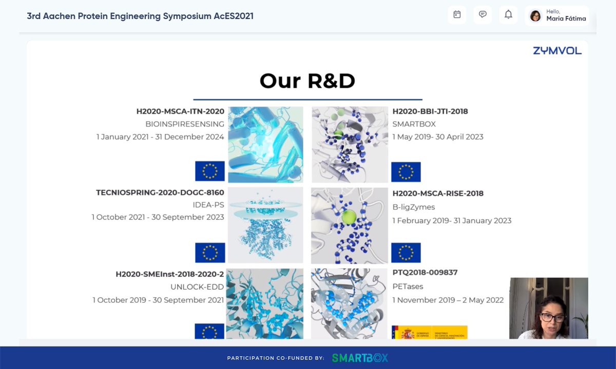 zymvol's tweet image. 📷 Some snapshots of our CEO @flucas_zymvol &apos;s presentation yesterday at the 3rd Aachen Protein Engineering Symposium (#AcES2021)

Thanks to everyone who attended!
 
#computationalchemistry #enzymedesign #biocatalysis #industrialenzymes #biotech