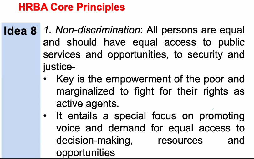 Niyonkurukevin1's tweet photo. The #non_discrimination is one of the core principles that Government and NGOs have to take in consideration for the Approach Based Human Rights.
@AABurundi 
@ActivistaBdi 
@NtareHouse 
@GabrielRufyiri 
@GeneralNeva https://t.co/D4tvztcsnW