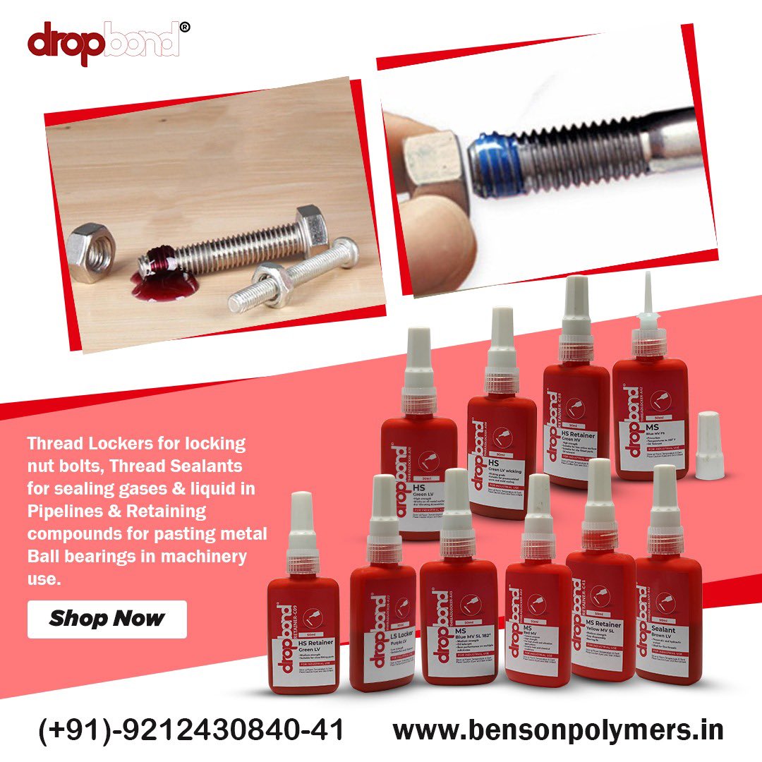 Polyfix_Glue's tweet image. “The value of an idea lies in its utility “
#tryandtested #threadlocker #sealing #shopnow #forlocking #innovationandrenovation #instantrepair #threadsealant #retainingcompounds #nutsandbolts