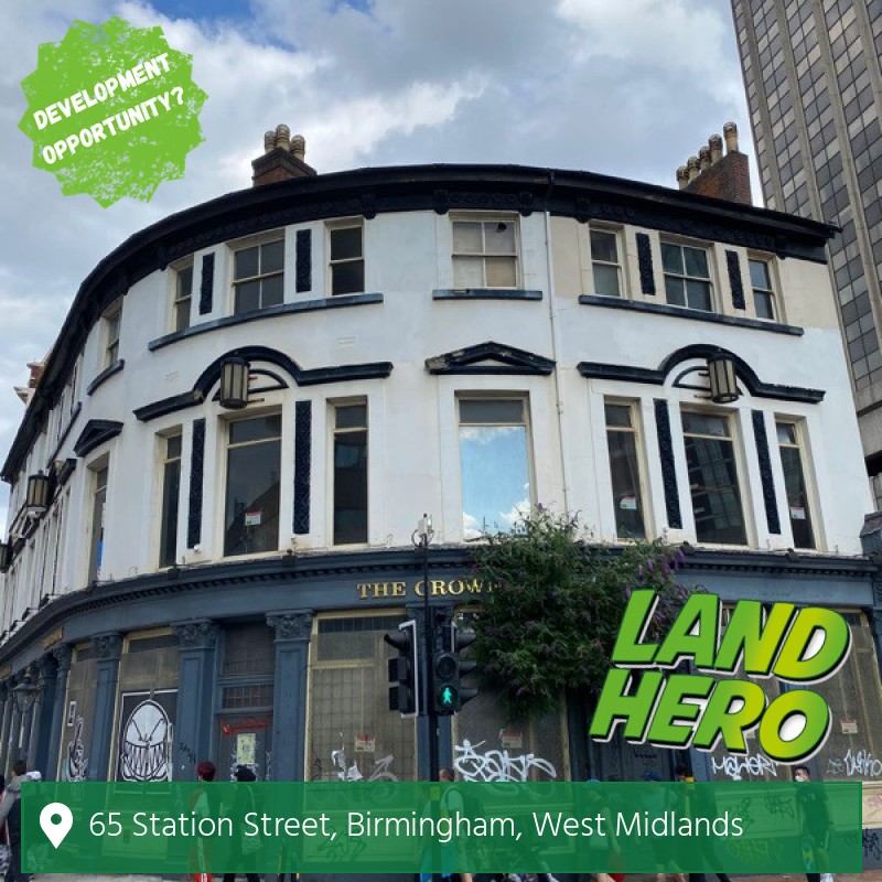Derelict Pub in City Centre Birmingham.?!

Former pub in need of restoration to former glory!

Find more details at : ow.ly/Jqoi50FX6dK

With your help, let's make a difference in our local communities.