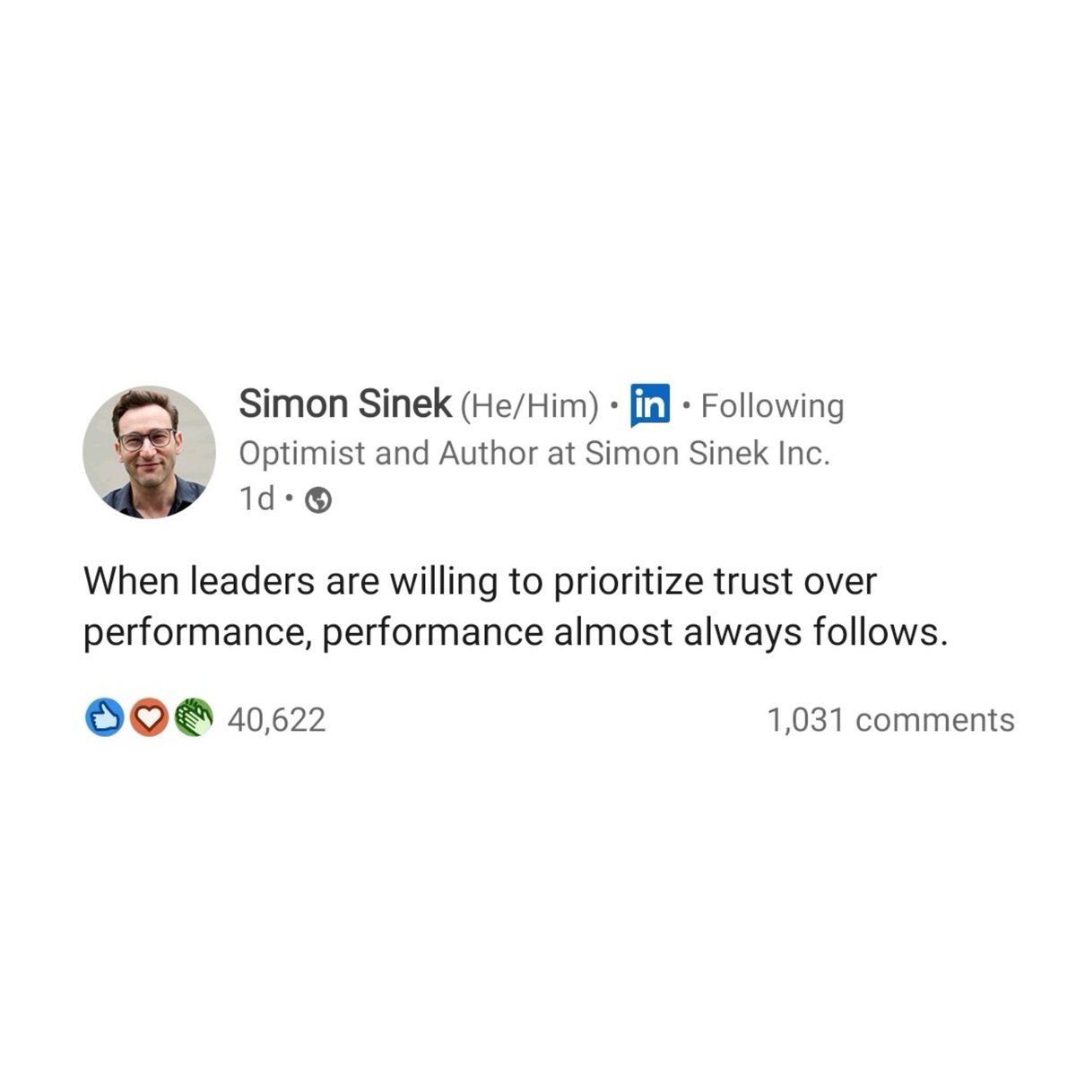 PVL_UK's tweet photo. A culture of trust fosters growth 🙌 @simonsinek #culture https://t.co/kaHNvnt2nZ