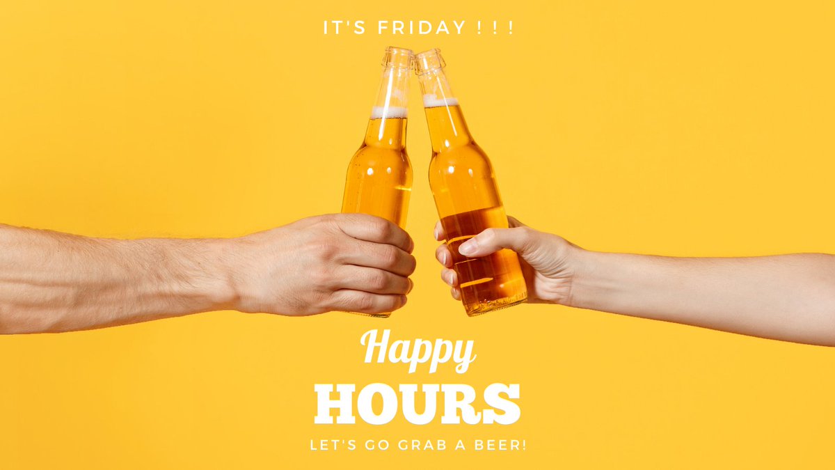 Hey! It's time to plan your Happy Hour 🌟
#wondersharepixcut #pixcut #friday #happyhour