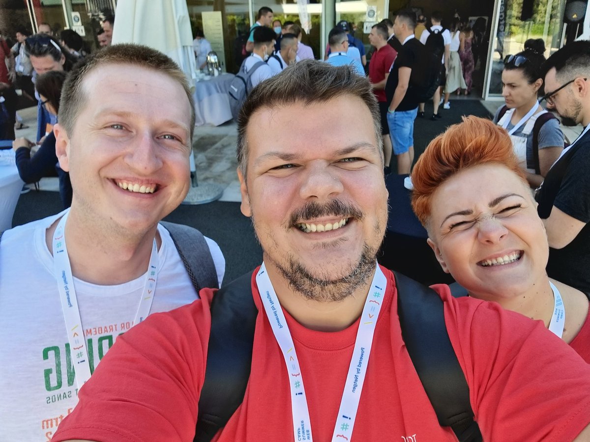 tomebuljevic's tweet image. Part of the @trikoder crew on #websc!