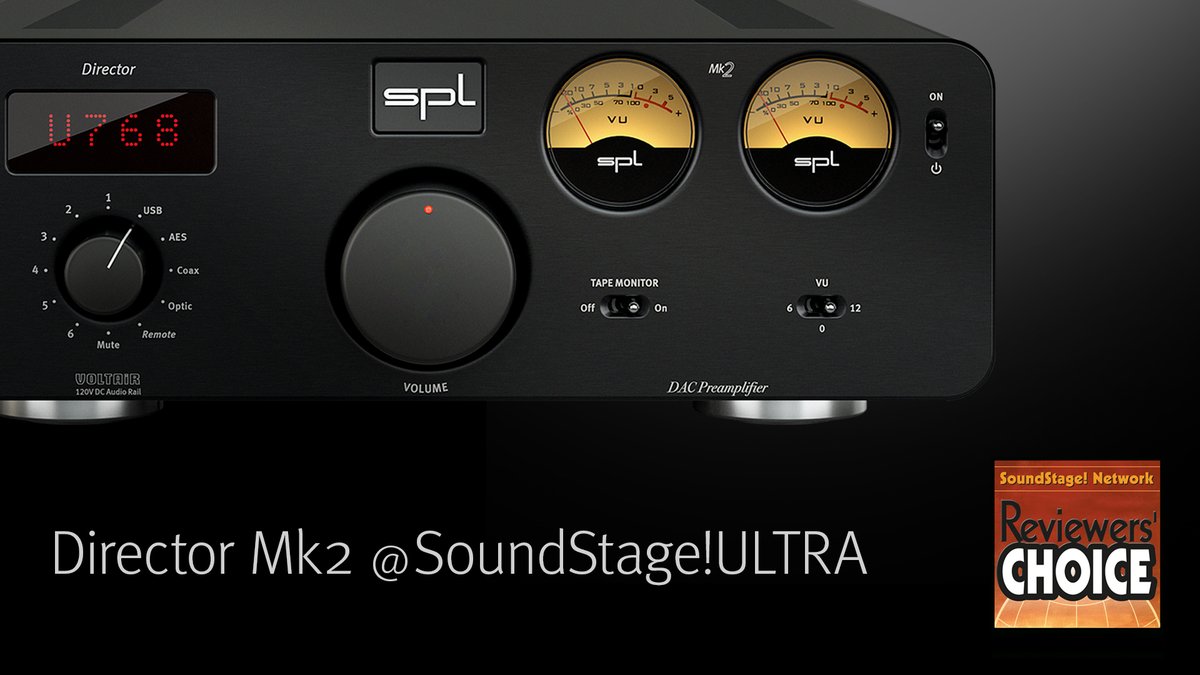 splhifi's tweet photo. #Review #splDirectorMk2 🎶
“SPL’s Director Mk2 is, in a word, spectacular. If you’re in the market for a preamp-DAC, I highly recommend that you audition it – you might find just what you’re looking for.” SoundStage!ULTRA
Find a summary on our blog
👉 https://t.co/EDxvtey5z5 https://t.co/4M5hhtKlEU