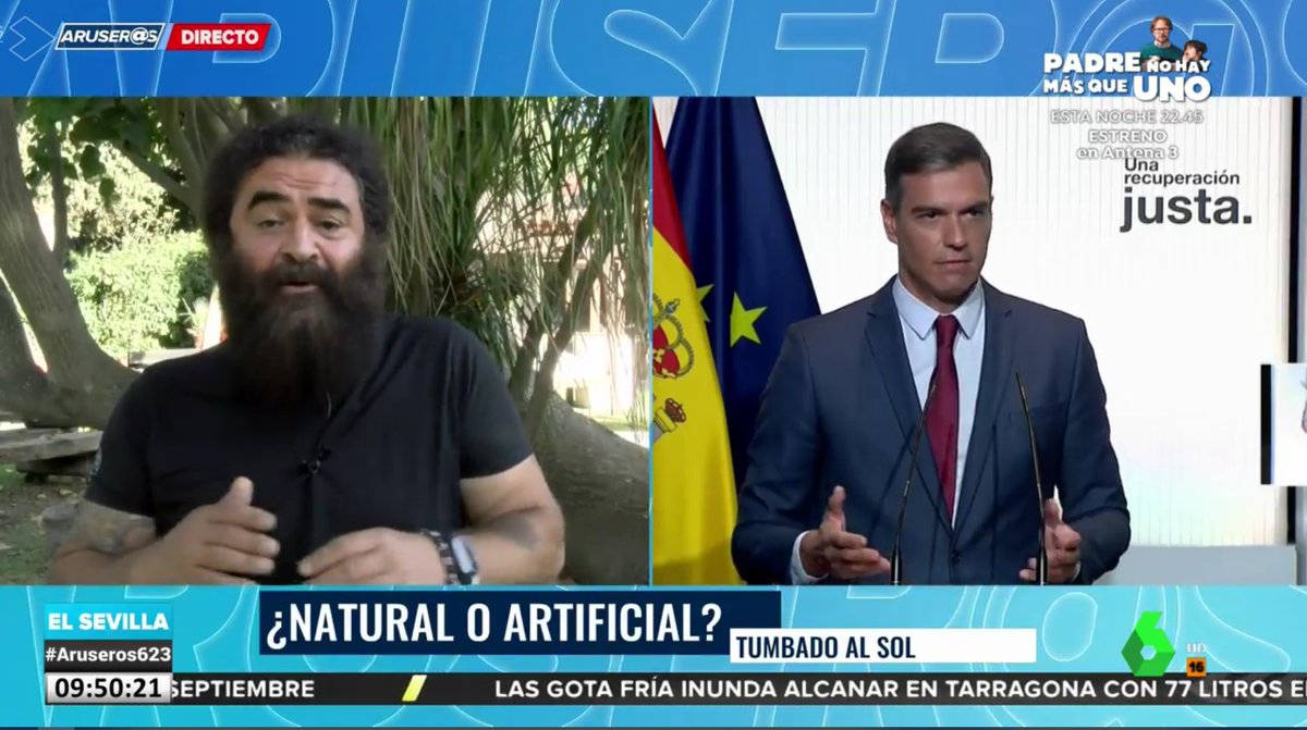 AruserosLaSexta's tweet photo. 🔴 @MiguelelSevilla analiza la actualidad con su particular 1x1 👉 #Aruseros623 https://t.co/1ou7K8sKk9 https://t.co/u6IQwCuDiK